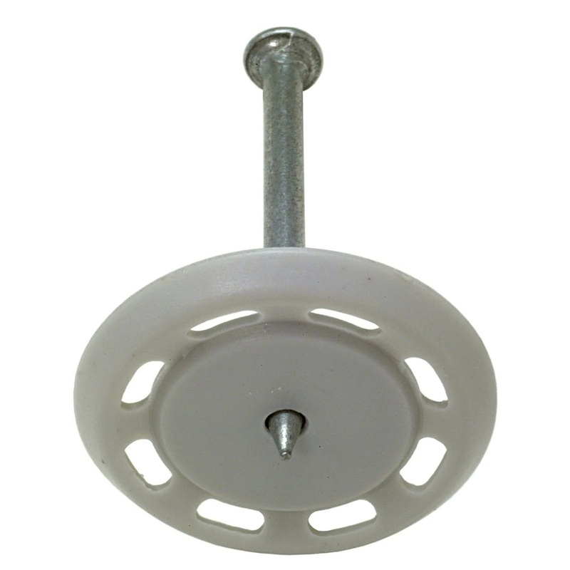 Simpson Strong-Tie PINWP-175W (1-3/4) Powder-Actuated Plastic-Washered Pin for Insulation Board (50 Pack)