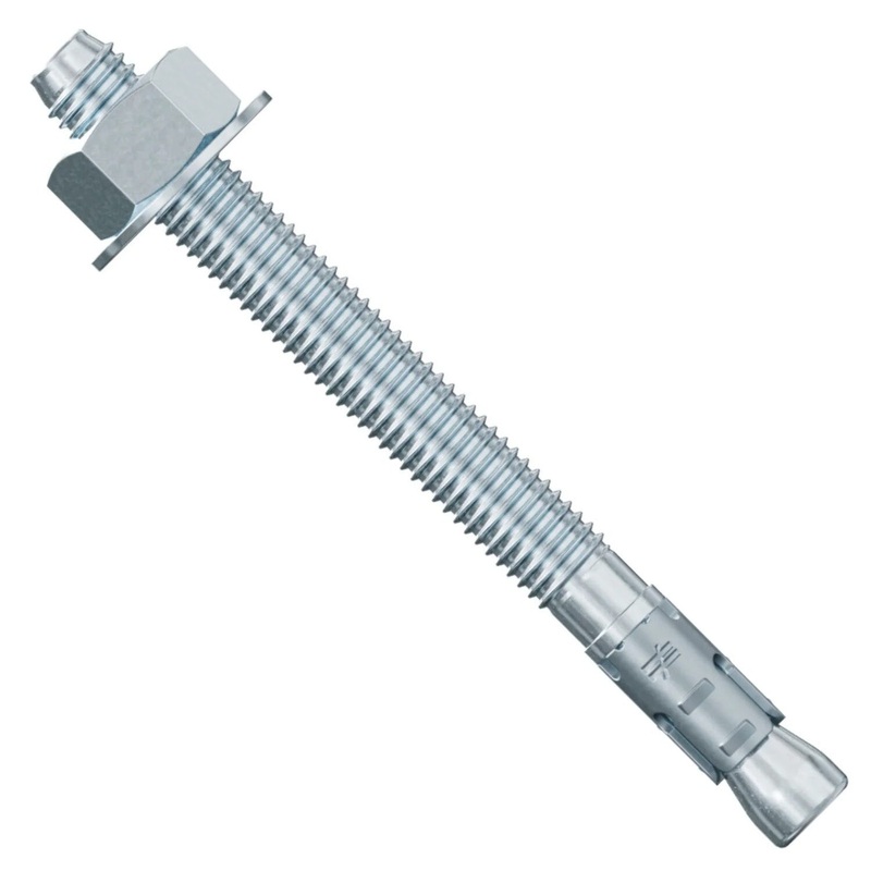 Simpson Strong-Tie STB2-50512C10 (1/2 x 5-1/2) Strong-Bolt 2 Zinc-Plated Carbon Steel Wedge Anchor (10 Pack)