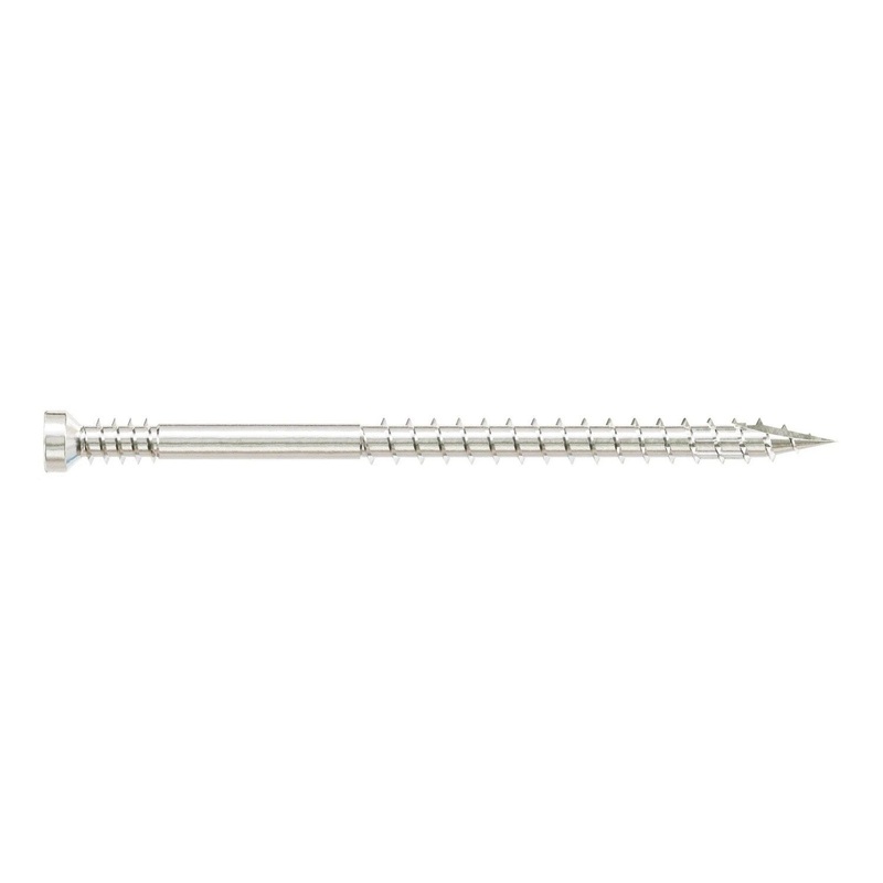 Simpson Strong-Tie FT07212T100 (#7 x 2-1/2 T10) Finish Trim Screw Trim-Head Type 316 (100 Pack)
