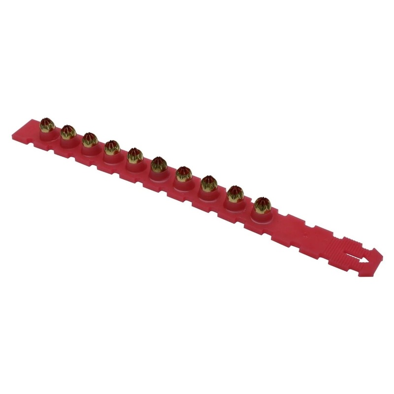 Simpson Strong-Tie P27SL2 (0.27 Caliber) Plastic 10-Shot Strip Load Brown (100 Pack)