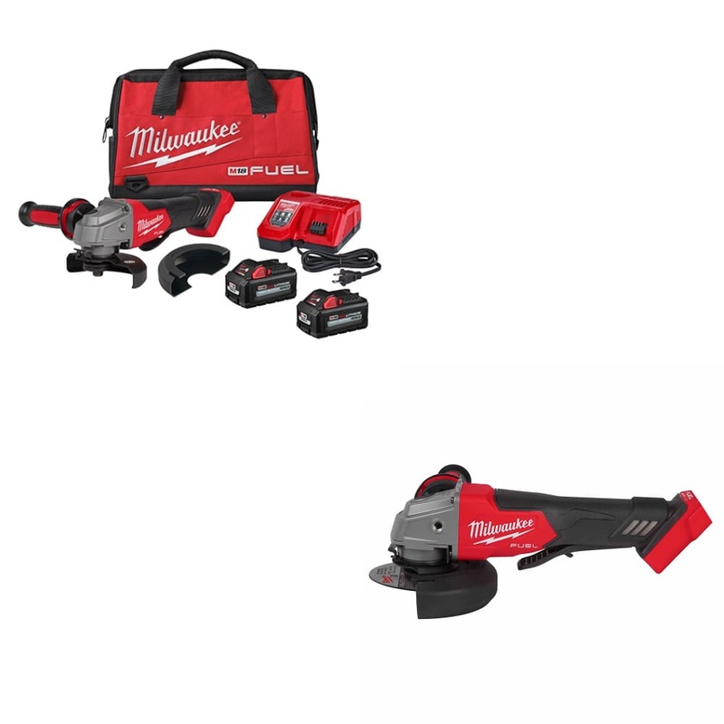 Milwaukee 2880-22 M18 FUEL Grinder Kit w/ FREE 2880-20 M18 FUEL Grinder, Bare