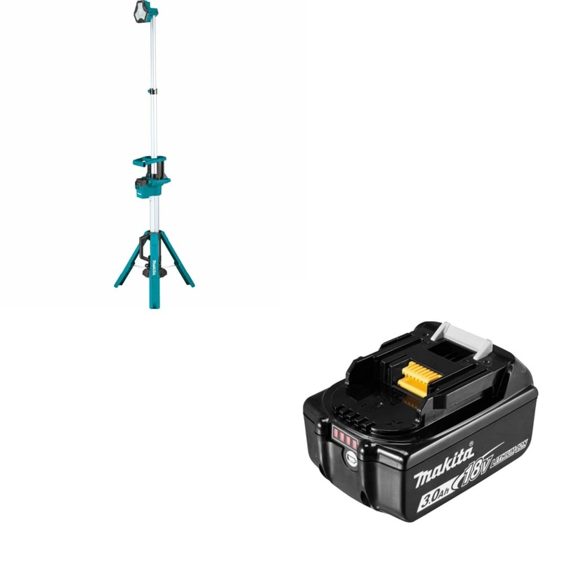 Makita DML813 18V LXT Tower Work Light w/FREE BL1830B 3.0Ah Battery