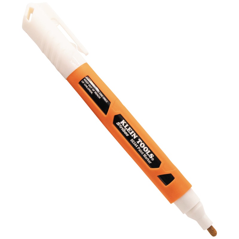 Klein 86344 Skribes Paint Marker, White