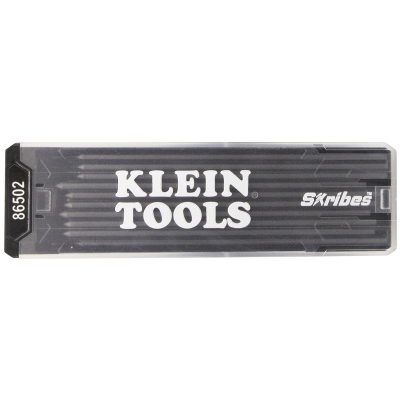 Klein 86502 Skribes Replacement Leads, Black, 10-Pack