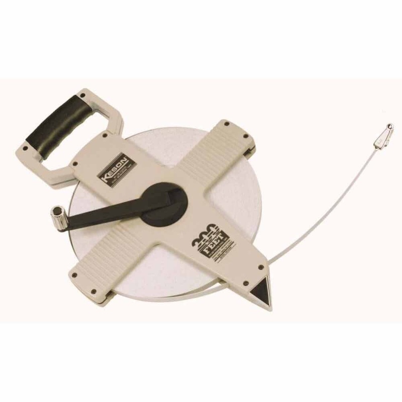 Keson NR18100 Standard Rewind 100′ ft,in,1/8 Hook End