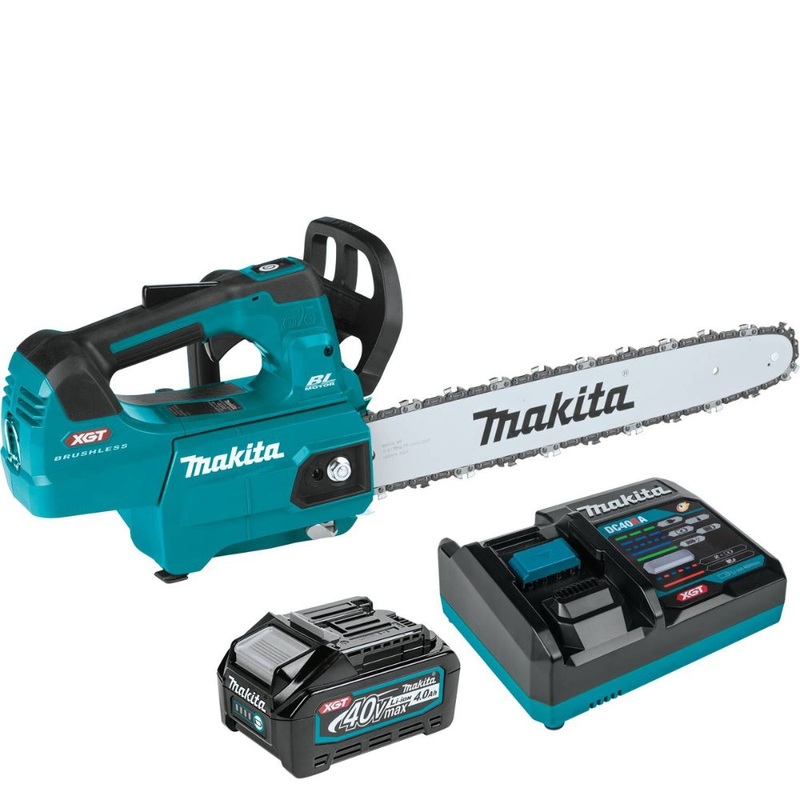Makita GCU03M1 40V max XGT Brushless Cordless 16 Top Handle Chain Saw Kit (4.0Ah)