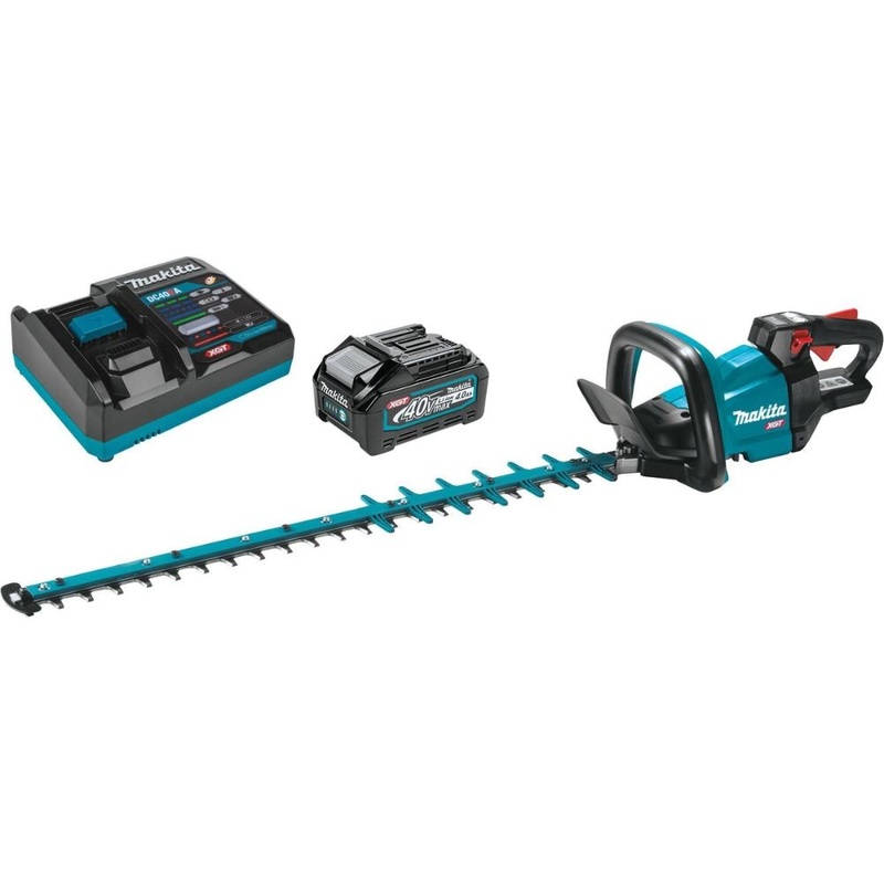 Makita GHU03M1 40V max XGT Brushless Cordless 30 Hedge Trimmer Kit, with one battery (4.0Ah)