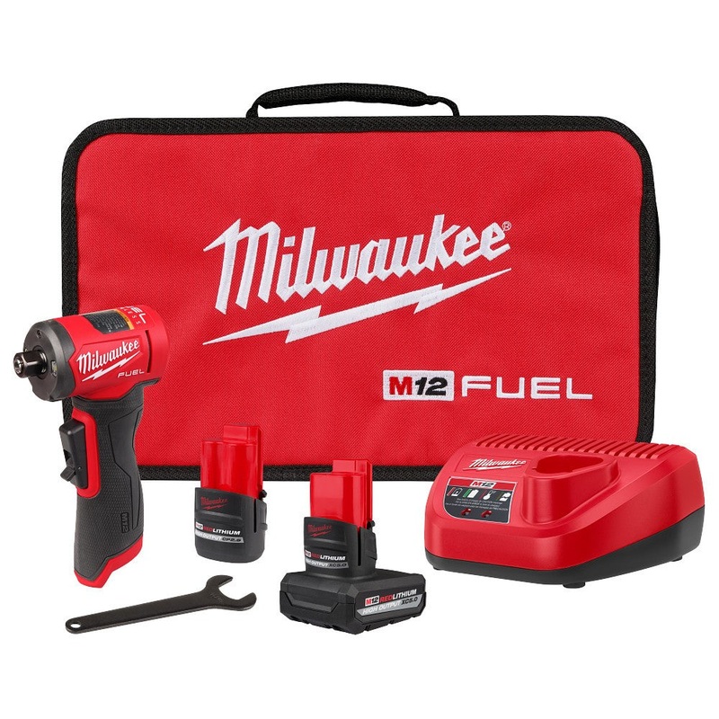 Milwaukee 3485-22 M12 FUEL 1/4 Right Angle Die Grinder Kit