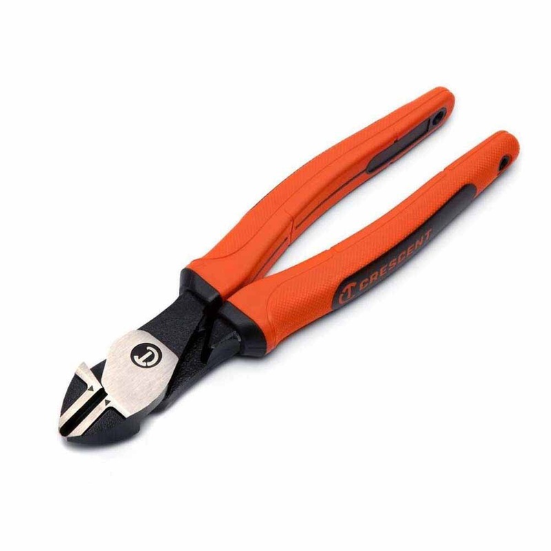 Crescent Z5428CGR-06 8 Z2 Diagonal Cutting Plier with Cushion Grip Rawhide Handle