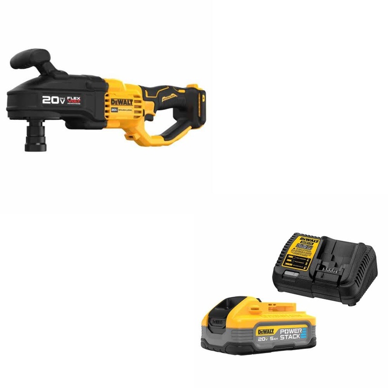DeWalt DCD445B 20V MAX 7/16 Stud & Joist Drill W/ DCBP520C 20V Max Starter Kit