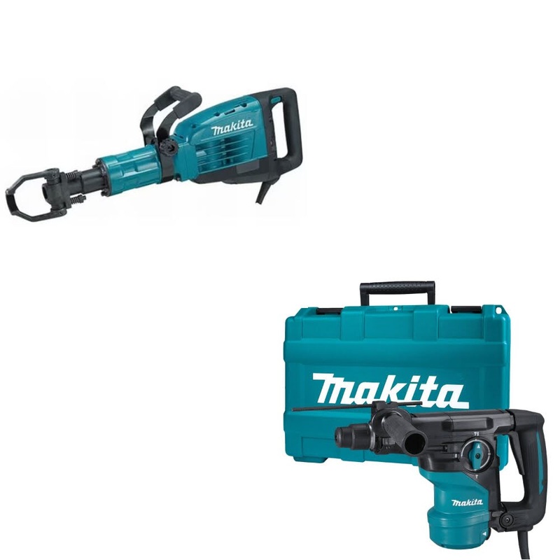 Makita HM1307CB Demolition Hammer Kit W/ FREE HR3001CK Rotary Hammer Kit