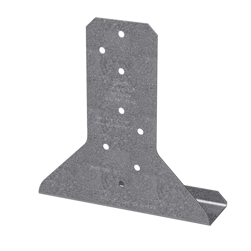 Simpson Strong-Tie ICFVL-CW Ledger Connector System for Composite Wood to ICF Walls (15 Pack)