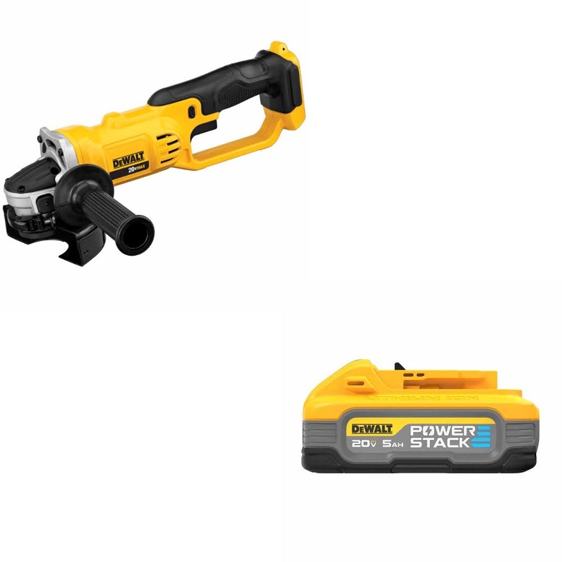 DeWalt DCG412B 20V MAX Cut-Off Tool, Bare W/ DCBP520 20V Max PowerStack Battery