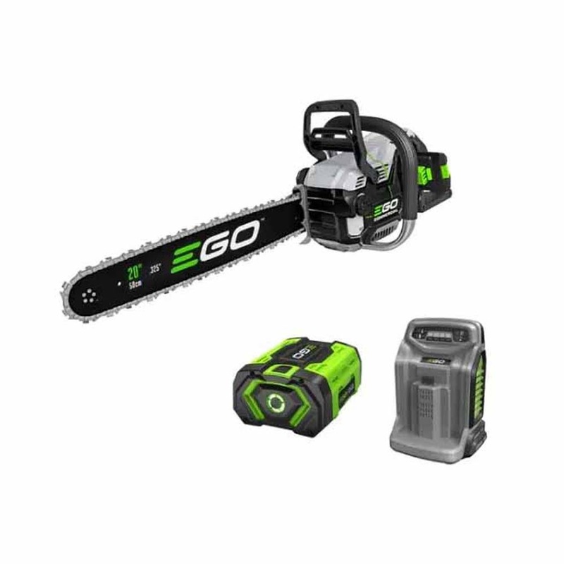 EGO CSX5007 Commercial 20 Farm&Ranch Chainsaw (8.0Ah, 550Wcharger)