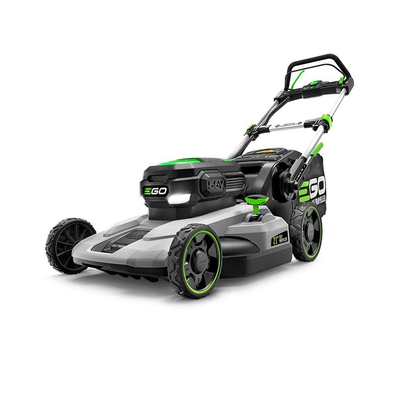 EGO LM2142SP 21 Poly Deck Dual-port SP Lawn Mower Kit (550W Charger, 2*5.0Ah)
