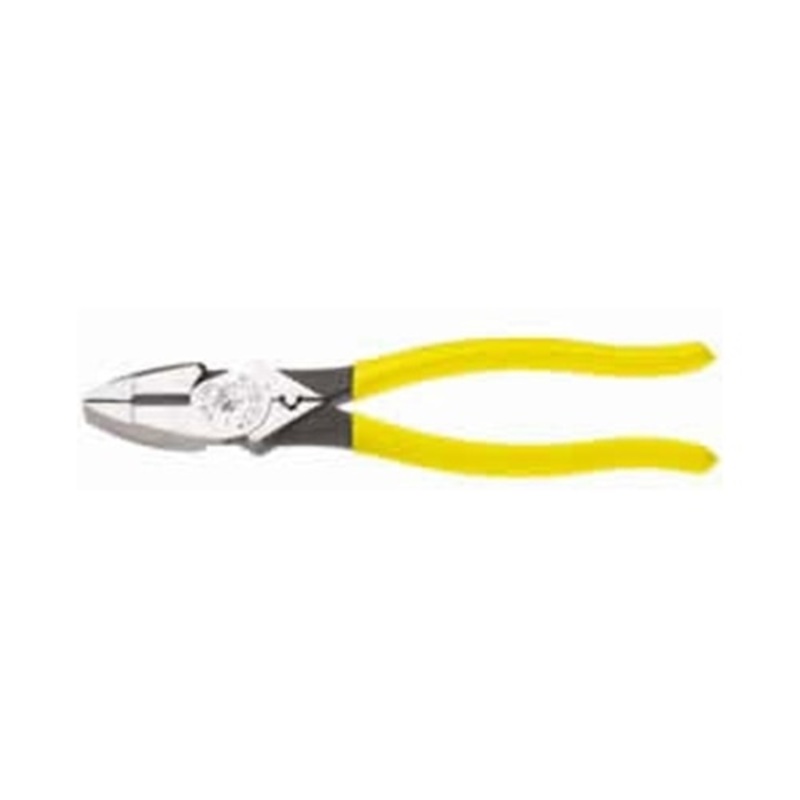 Klein D213-9NECR 9 High-Leverage Side-Cutting Pliers – Connector Crimping