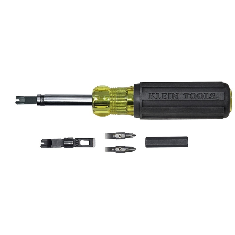Klein VDV001081 Punchdown Screwdriver Multi-Tool