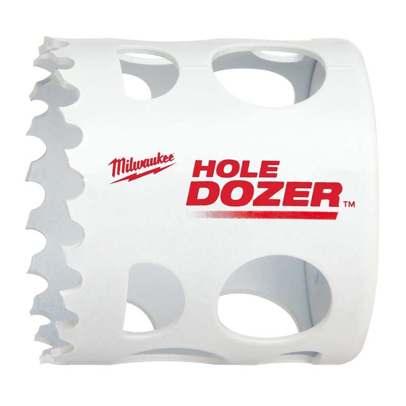 Milwaukee 49-56-9624 2 HOLE DOZER Bi-Metal Hole Saw for Metal Applications