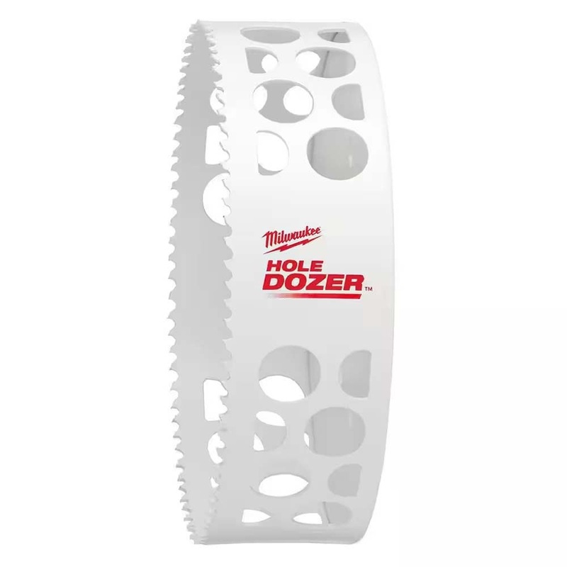 Milwaukee 49-56-9656 6 HOLE DOZER Bi-Metal Hole Saw for Multi-Material Cutting