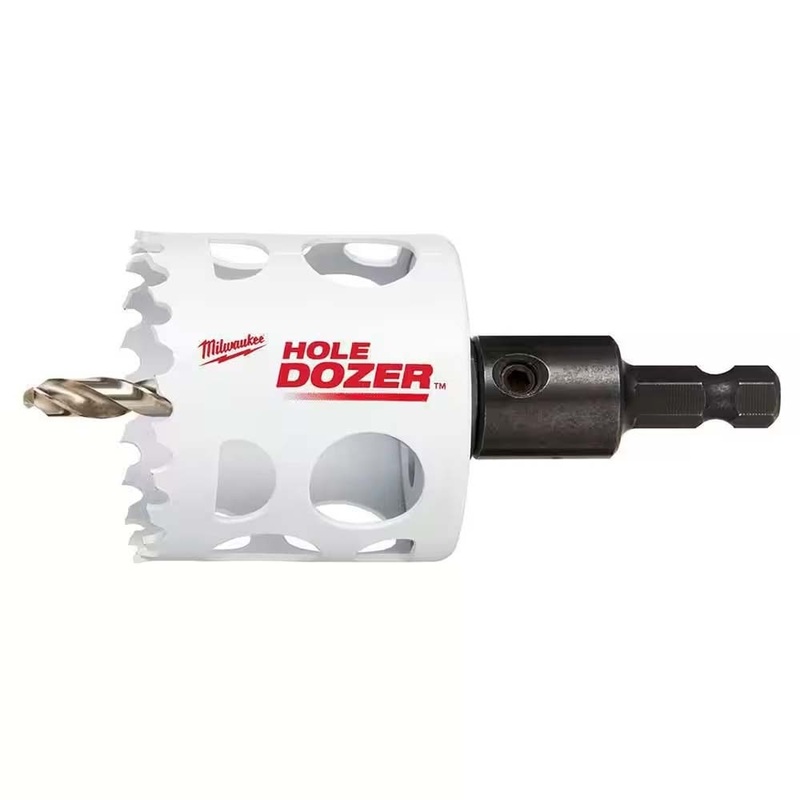 Milwaukee 49-56-9667 2 Hole Dozer Bi-Metal Hole Saw with Arbor