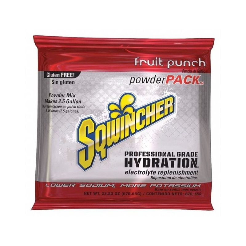 Sqwincher 159016042 Fruit Punch – 2.5 Gallon Powder Pack