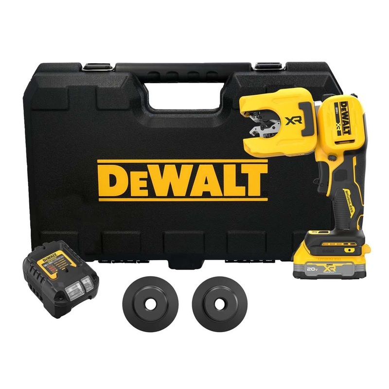 DeWalt DCE154E1 20V MAX XR 1-1/4 Copper Tubing Cutter Kit