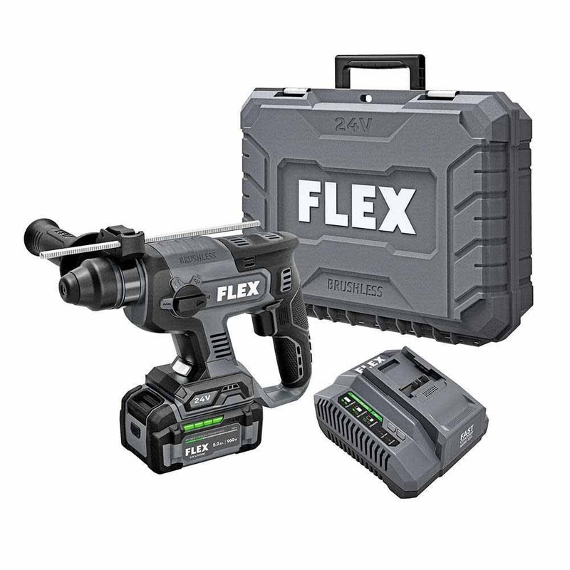 Flex FX1531-1C 24V 7/8 Rotary Hammer Kit