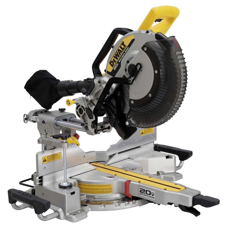 DeWalt DCS785B 20V MAX* XR 12 Double Bevel Sliding Miter Saw (Tool Only)