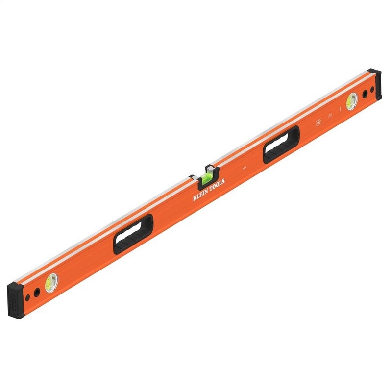 Klein 93548 Box Beam Level, 3 Vial, 48-Inch