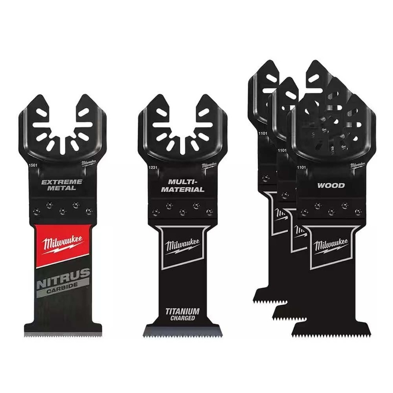 Milwaukee 49-10-9105 5 Piece NITRUS OMT Promo Blade Kit with Universal Fit