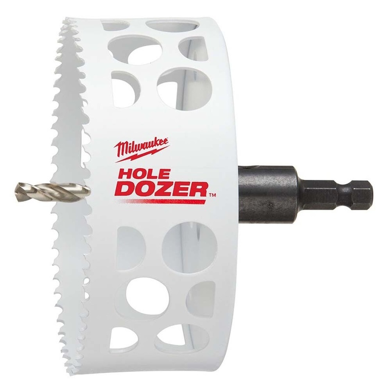 Milwaukee 49-56-9689 4-1/2 HOLE DOZER Bi-Metal Hole Saw with Arbor