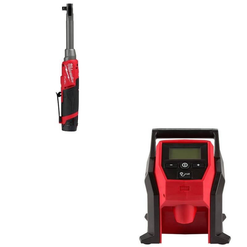 Milwaukee 2569-21 Ratchet Kit W/ FREE 2475-20 Inflator