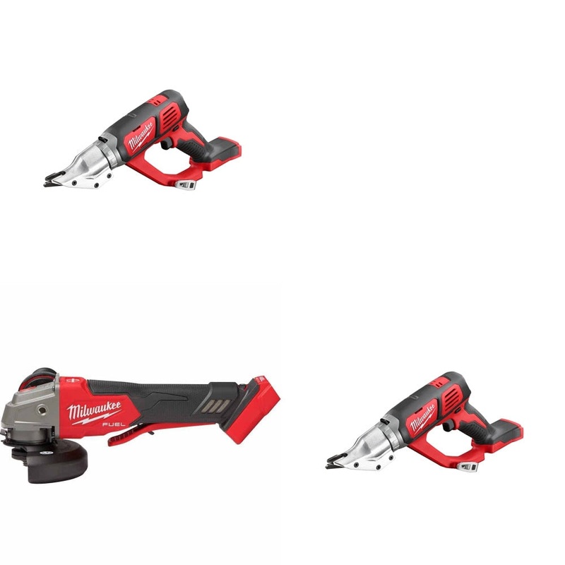 Milwaukee 2635-20 Double Cut Shear, 2 Pack Kit W/ 2888-20 Grinder
