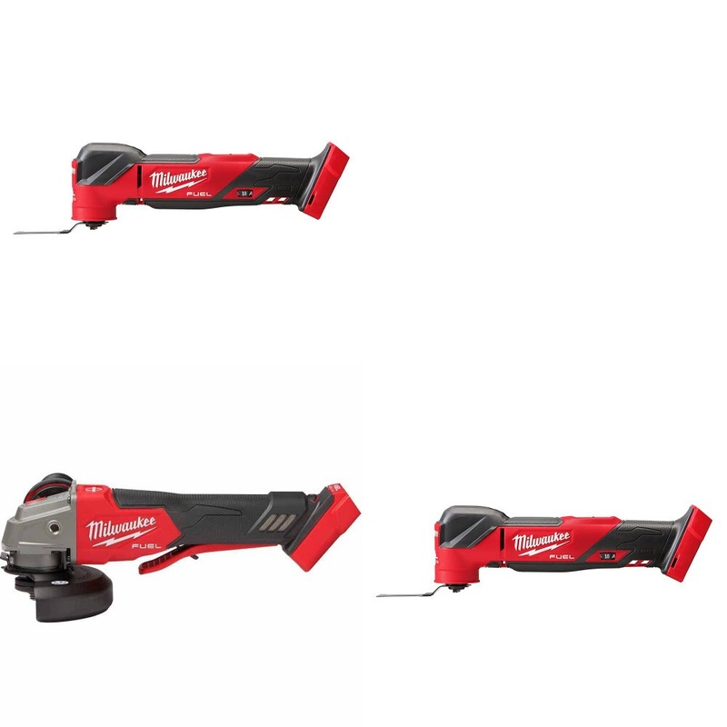 Milwaukee 2836-20 Oscillating Multi-Tool, 2 Pack Kit W/ 2888-20 Grinder