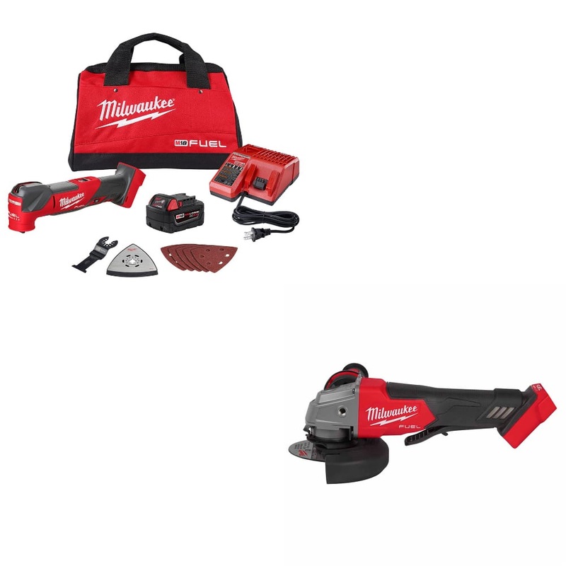 Milwaukee 2836-21 M18 FUEL Multi-Tool Kit w/ FREE 2880-20 M18 FUEL Grinder