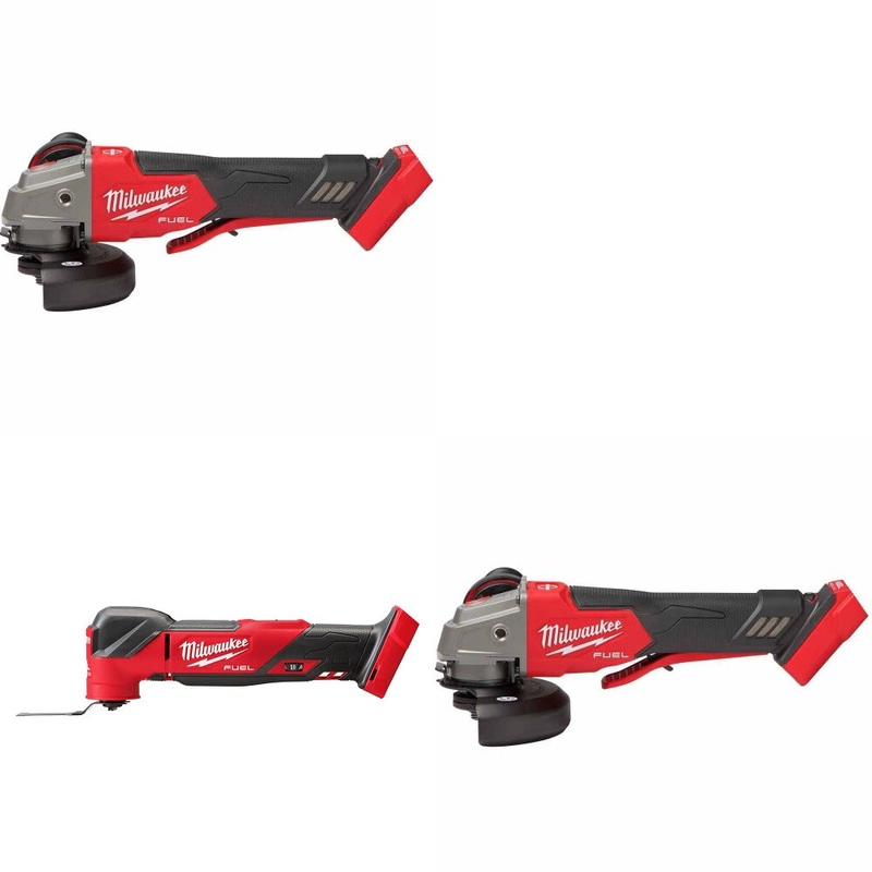 Milwaukee 2888-20 Grinder, 2 Pack Kit W/ 2836-20 Multi-Tool