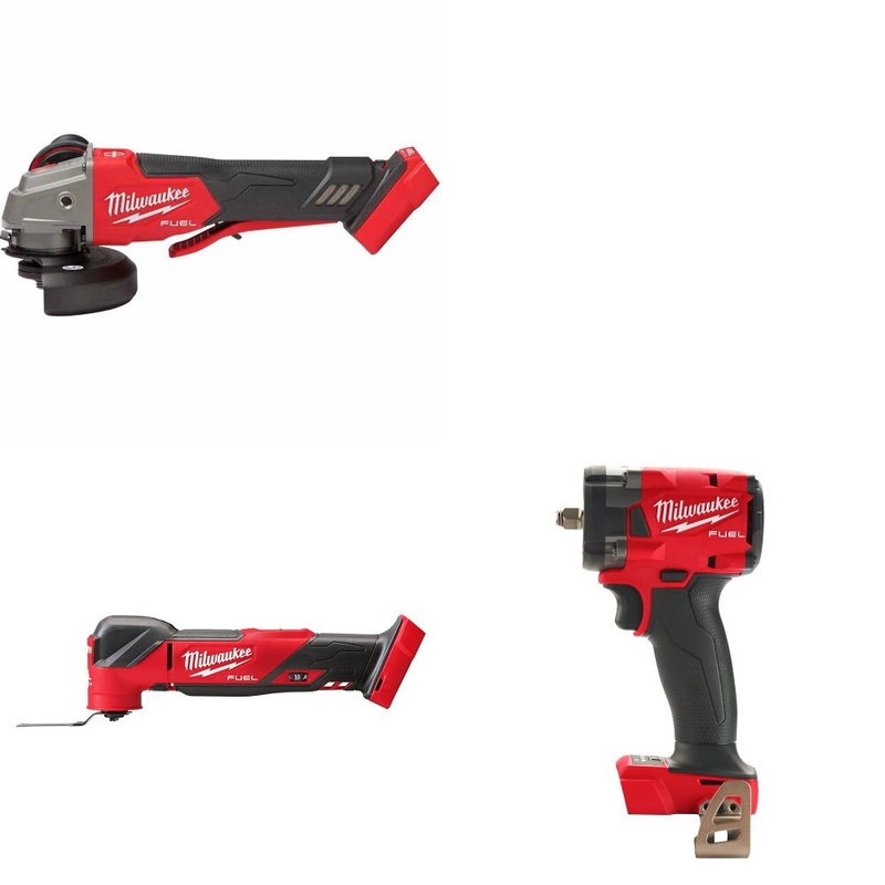 Milwaukee 2888-20 Grinder Kit W/ 2836-20 Multi-Tool and 2854-20 Impact Wrench