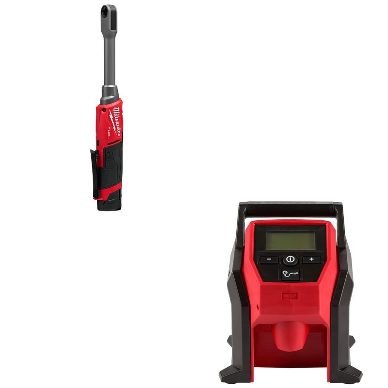 Milwaukee 3050-21 Ratchet Kit W/ FREE 2475-20 Inflator