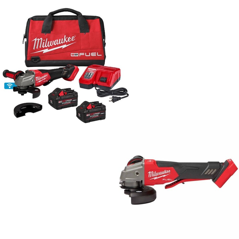 Milwaukee 3672-22 Grinder Kit W/ FREE 2888-20 Grinder
