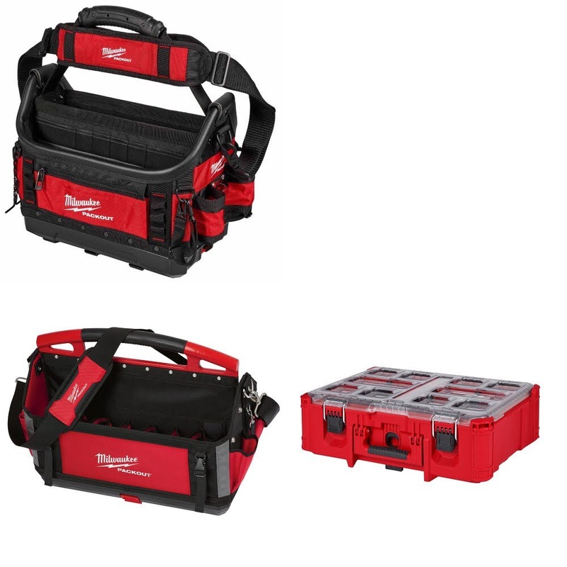 Milwaukee 48-22-8317 PACKOUT Tote Kit W/ 20 Tote and FREE Deep Organizer