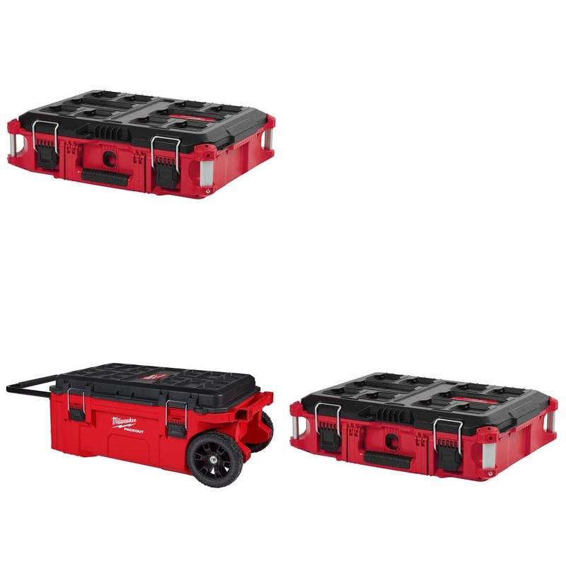 Milwaukee 48-22-8424 Tool Box Kit W/ 48-22-8428 Rolling Chest and FREE 48-22-8424 Tool Box