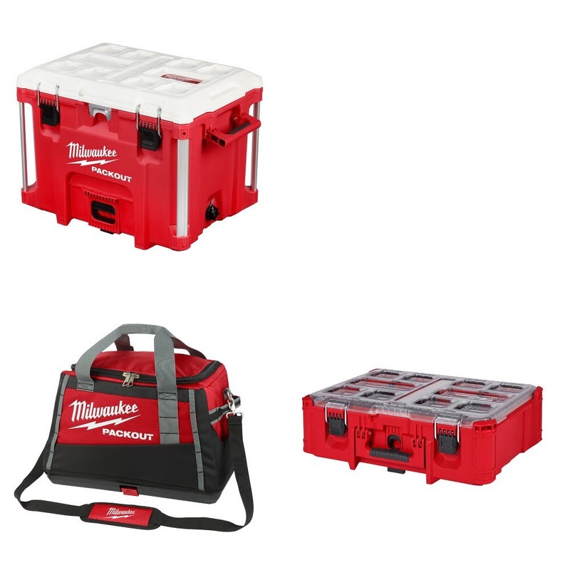 Milwaukee 48-22-8462 PACKOUT Cooler Kit W/ 20 Tool Bag and FREE Deep Organizer
