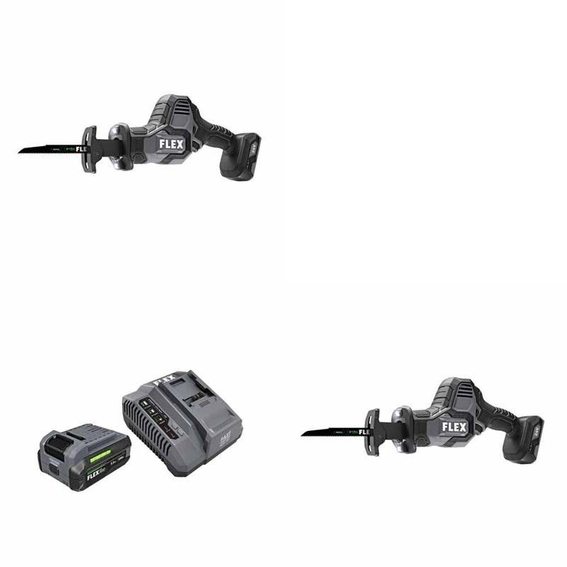 Flex FX2241-Z Reciprocating Saw, 2 Pack Kit W/ FREE FX0411-1F Starter Kit