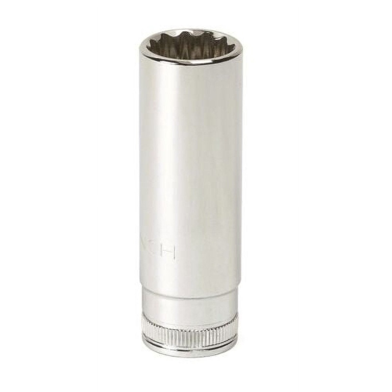 GearWrench 80239D 1/4 Drive 12 Point Deep Metric Socket 12mm – Deep 12-Point Metric Socket for 1/4 Drive Applications