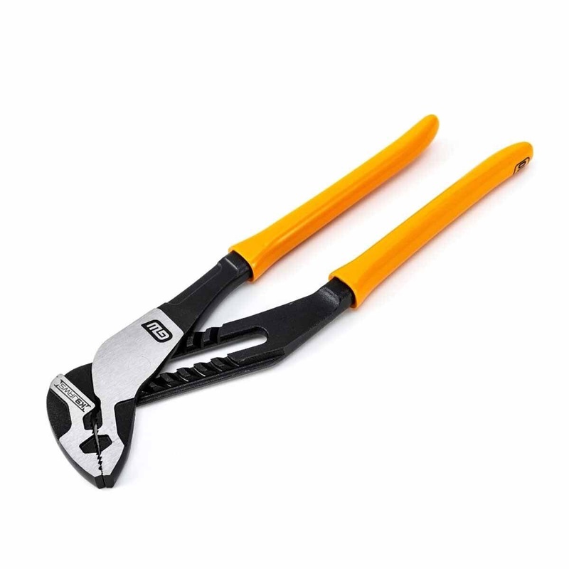 GearWrench 82169 8 Pitbull K9 Straight Jaw Dipped Handle Tongue and Groove Pliers – Industrial-Grade, Ergonomic, 8 Jaw Positions