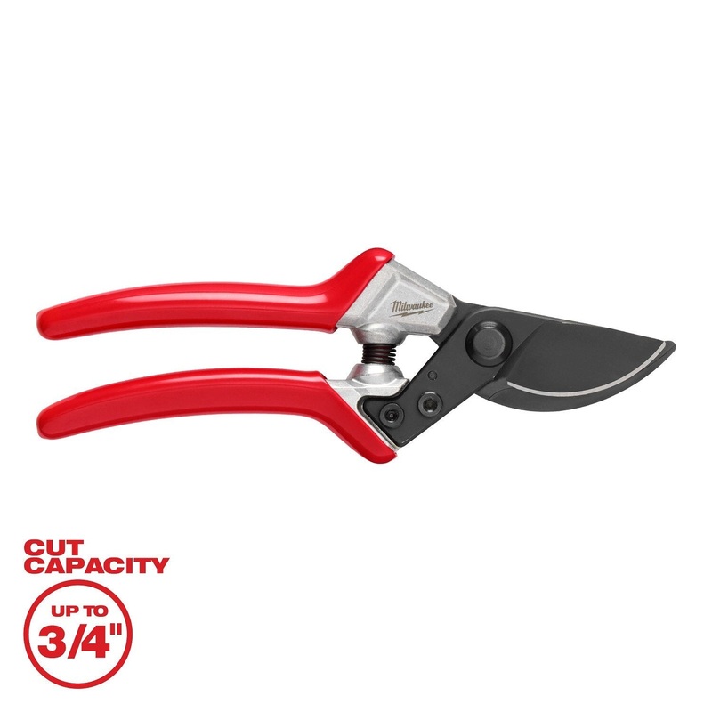 Milwaukee 48-22-9363 3/4 Pruner  Durable, Ergonomic Hand Pruner for Effortless, Precise Cuts