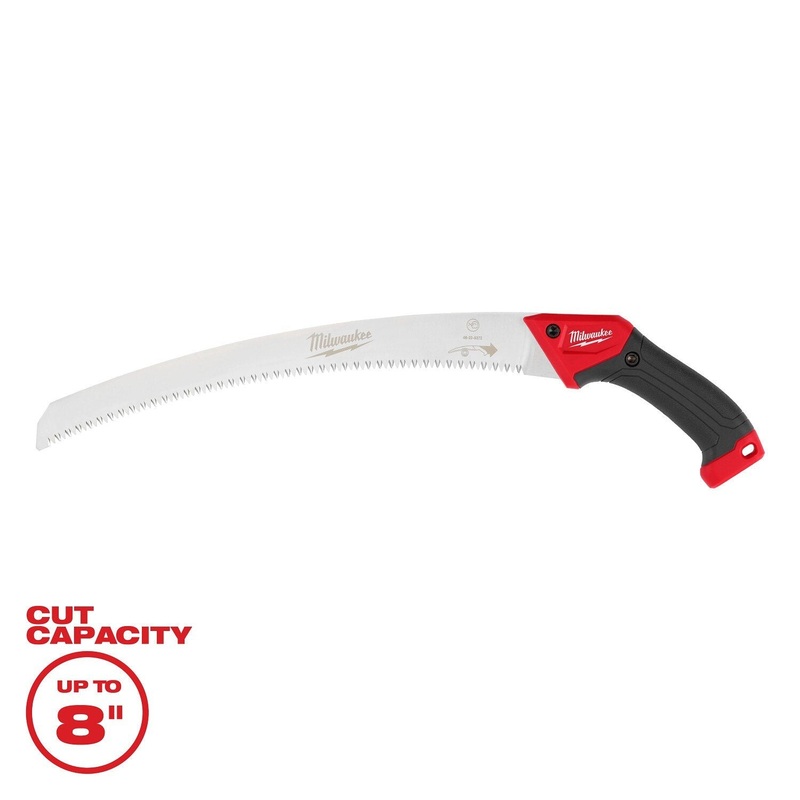 Milwaukee 48-22-9372 14 Fixed Pruning Saw  Fast, Clean Cutting for Pruning Branches