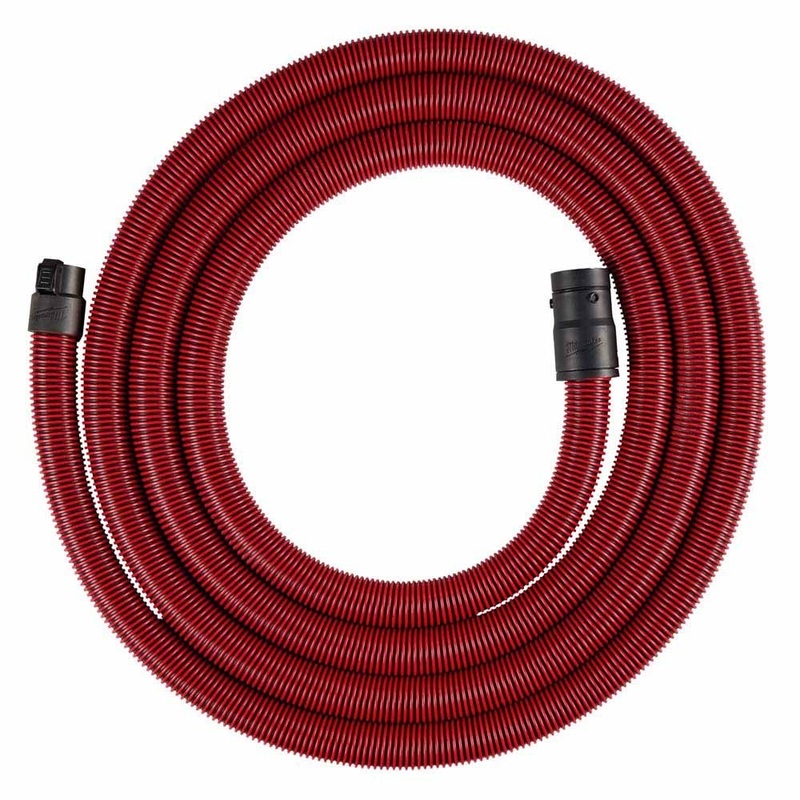 Milwaukee 49-90-1971 20′ Accessory Hose for M18 FUEL 9 Gallon Dual Battery Dust Extractor