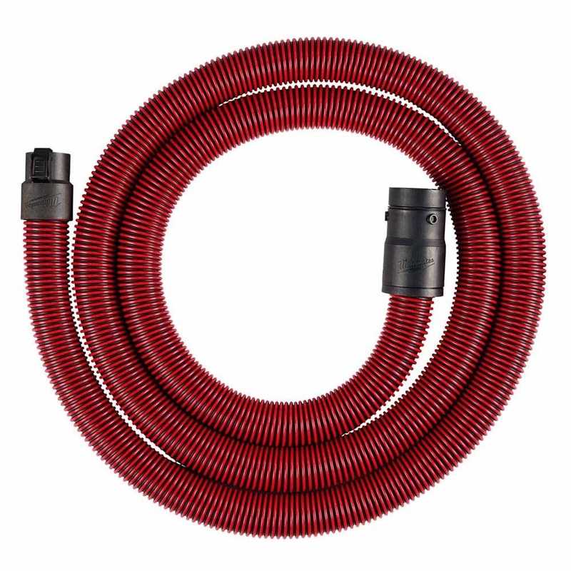 Milwaukee 49-90-1973 10′ Accessory Hose for M18 FUEL 9 Gallon Dual Battery Dust Extractor