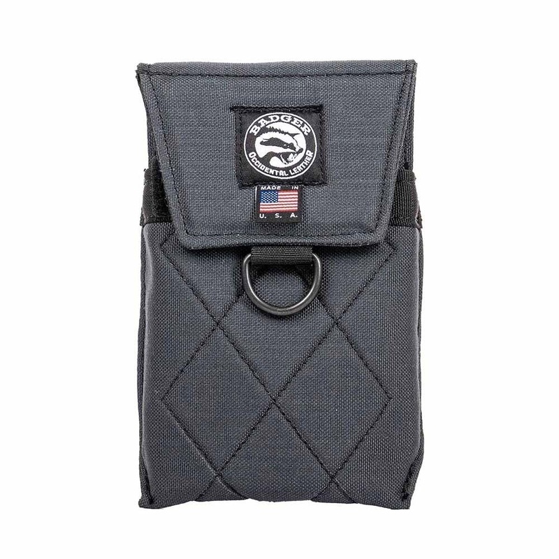 Occidental Leather 454010 Badger Phone Holster – Gunmetal